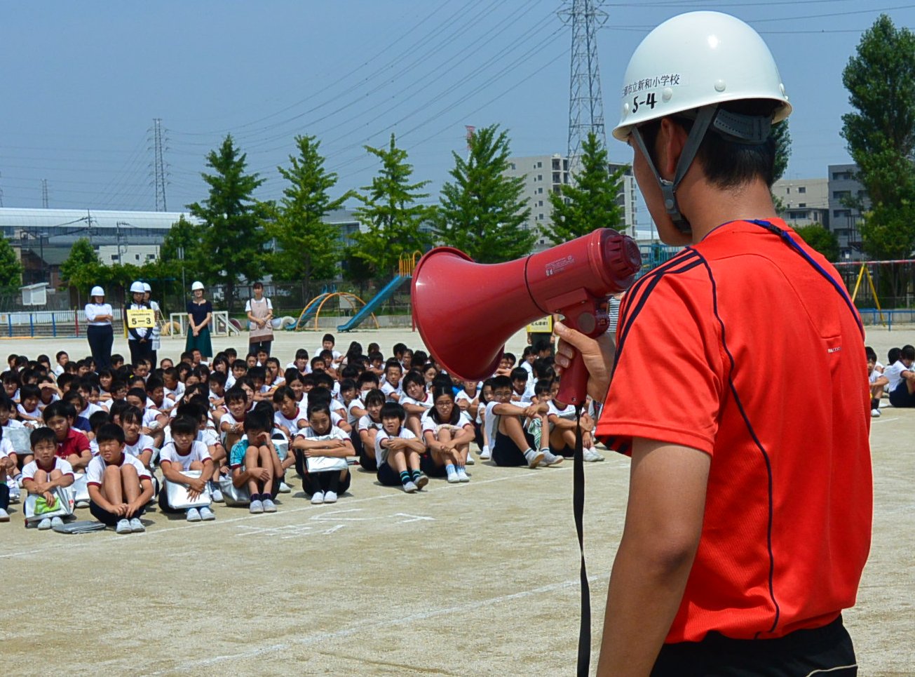 2015年6月15日 避難訓練 新和小学校