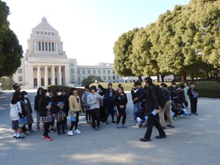 6年生社会科見学 立花小学校