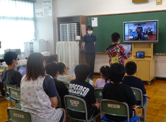 小中合同学習会、あおぞら学級の画像