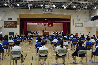 生徒会本部役員選挙・立会演説会