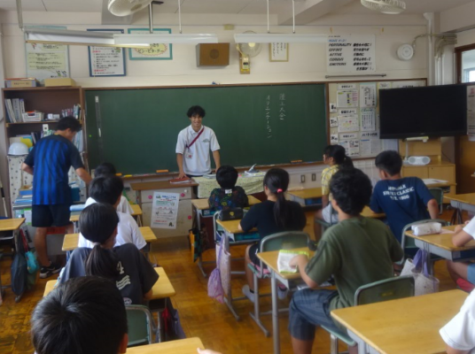 陸上大会に向けて6年生の画像