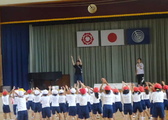 運動会に向けて1.2年生の画像