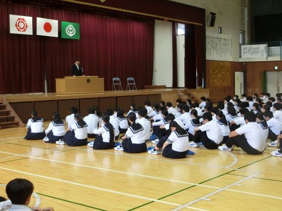校長先生のお話