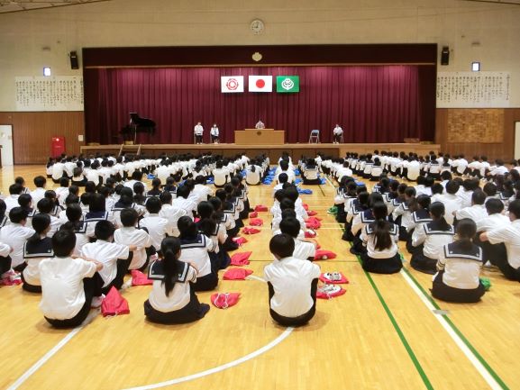 生徒代表の言葉
