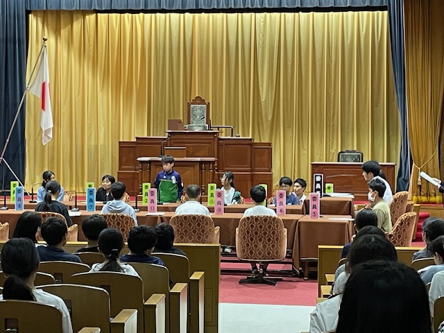 国会体験もしました