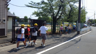 一斉下校